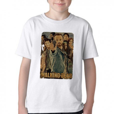 camiseta blusa Infantil ou adulto The Walking Dead Arma Blusa Criança todos tamanhos