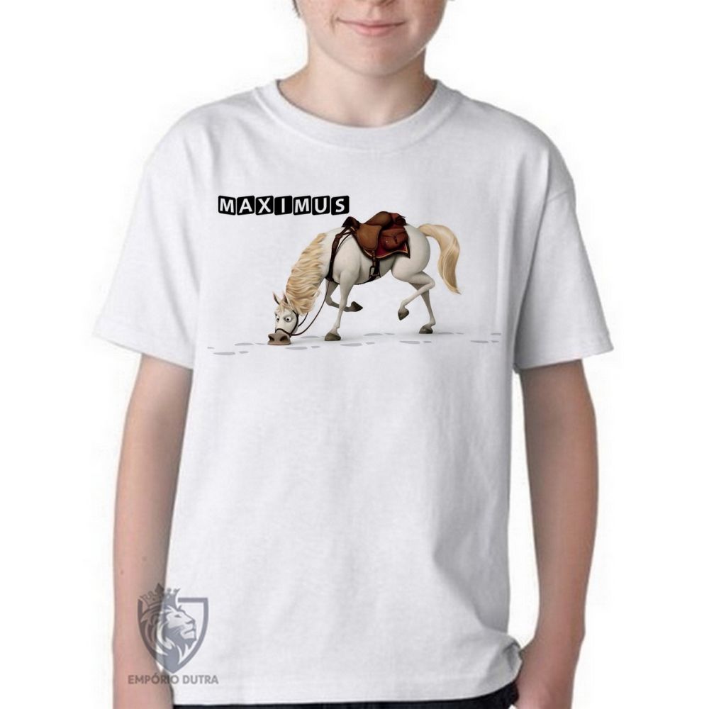 camiseta blusa Infantil ou adulto Max Enrolados  Blusa Criança todos tamanhos