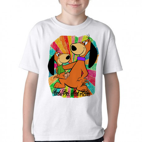 camiseta blusa Infantil ou adulto Bob pai Bob filho Blusa Criança todos tamanhos