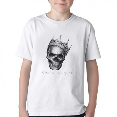 camiseta blusa Infantil ou adulto  Caveira Coroa Blusa Criança todos tamanhos