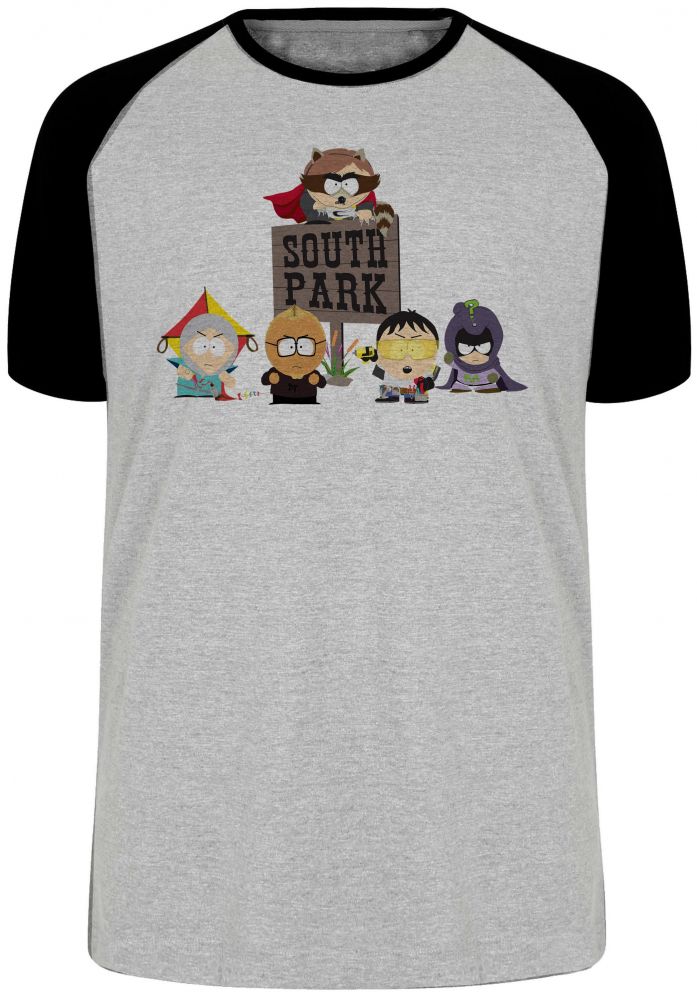 camiseta blusa South Park Super Herois  Blusa Plus Size extra grande adulto ou infantil