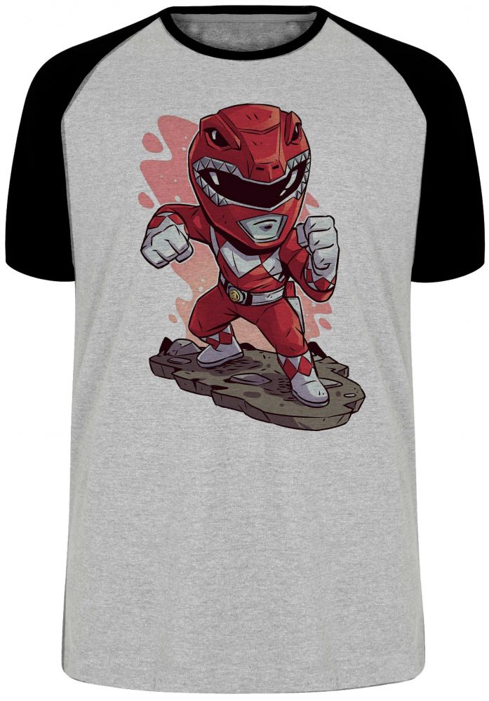 camiseta blusa Power Ranger Blusa Plus Size extra grande adulto ou infantil