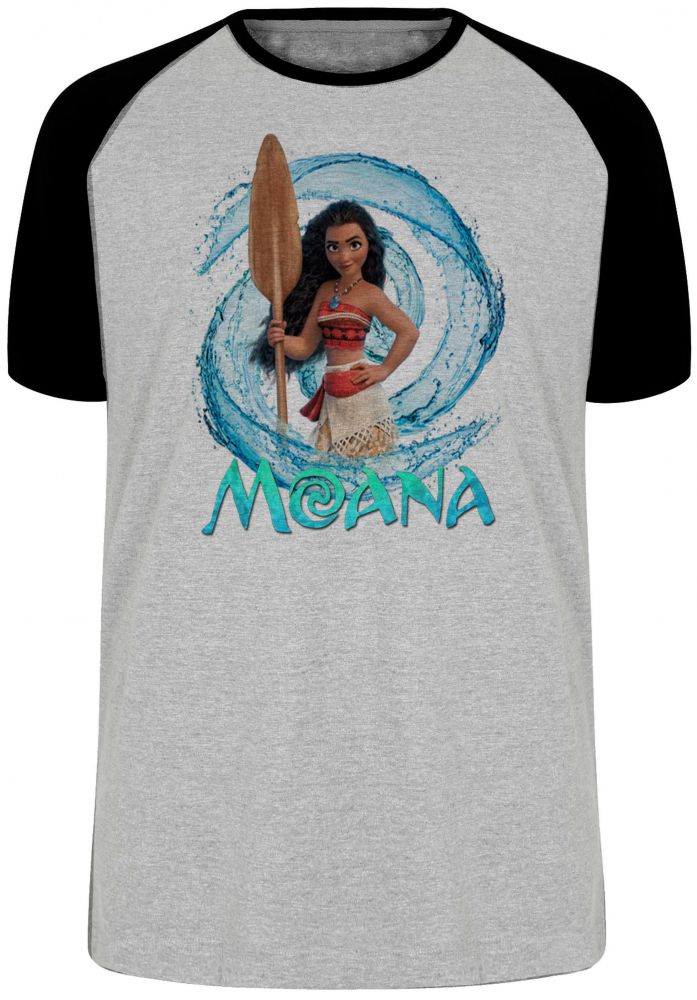 camiseta blusa Moana Princesa Blusa Plus Size extra grande adulto ou infantil