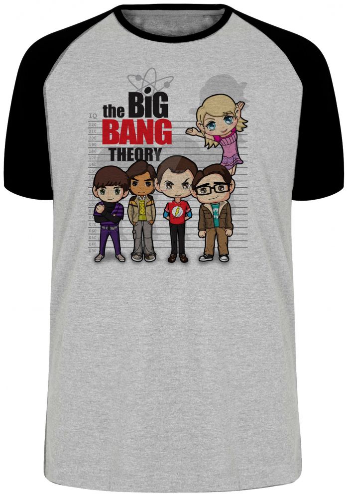 camiseta blusa The Big Bang Theory  Blusa Plus Size extra grande adulto ou infantil