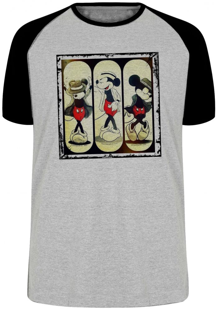 camiseta blusa Michael Jackson Mickey  Blusa Plus Size extra grande adulto ou infantil
