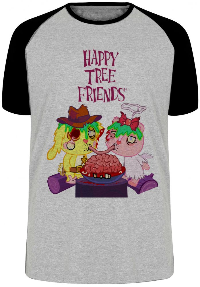 camiseta blusa Happy Tree Friends Spaguetti Blusa Plus Size extra grande adulto ou infantil