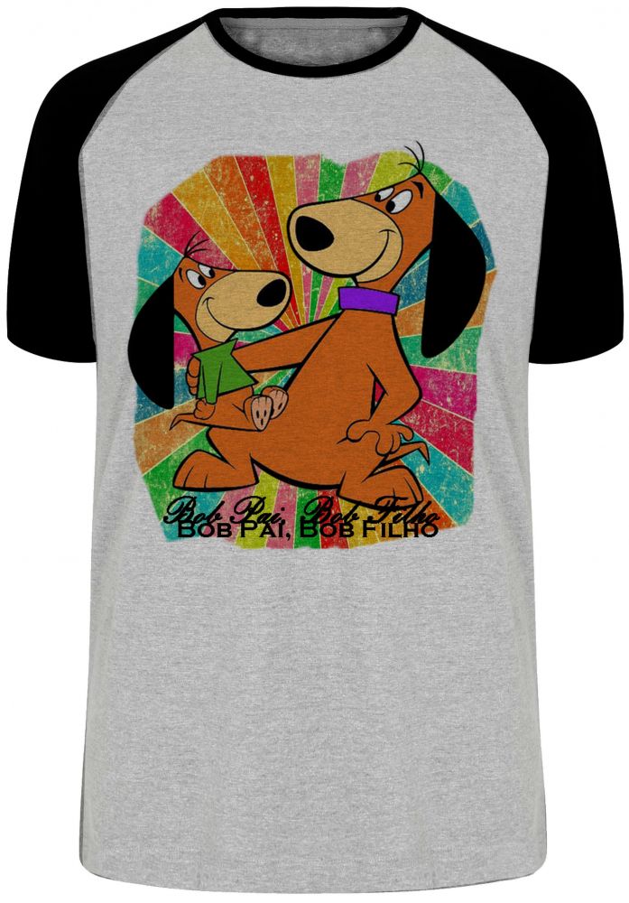 camiseta blusa Bob pai Bob filho Blusa Plus Size extra grande adulto ou infantil