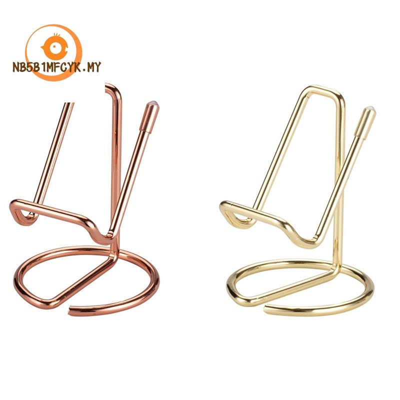 【nb5bBRJ3】Porta-Cartões De Visita Para Escrivaninha , Em Metal Escritório (Rose Gold)