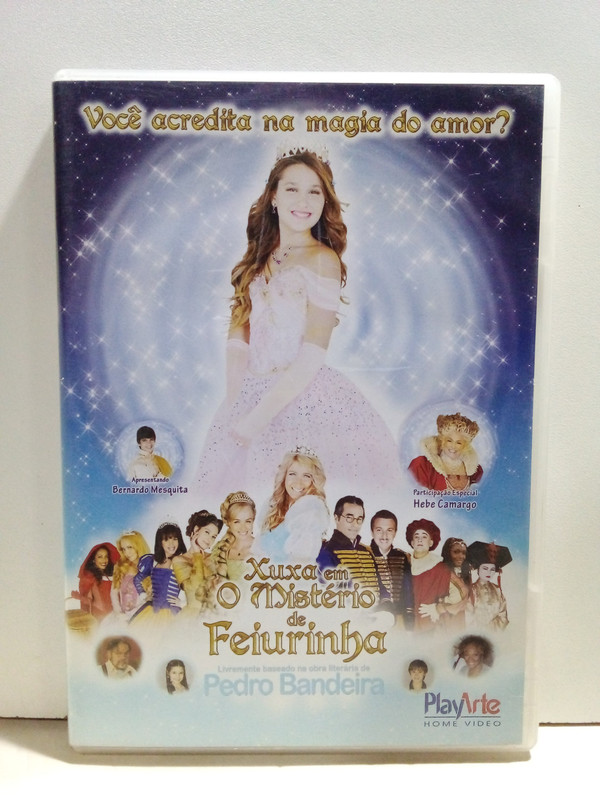 Dvd Xuxa Em O Mistério De Feiurinha - Ag25