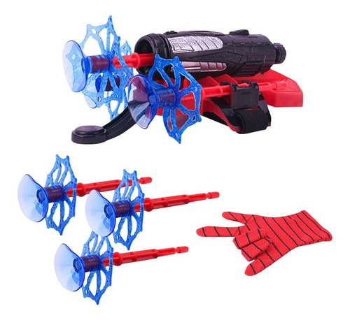 Luva Lança Teia Homem Aranha Brinquedo Presente Meninos Top