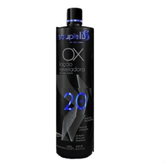 Souple Liss Água Oxigenada OX Loção Reveladora 20 Volumes 900ml - T em Oferta na Shopee