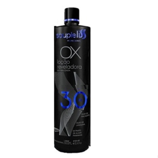 Souple Liss Água Oxigenada OX Loção Reveladora 30 Volumes 900ml - T em Oferta na Shopee