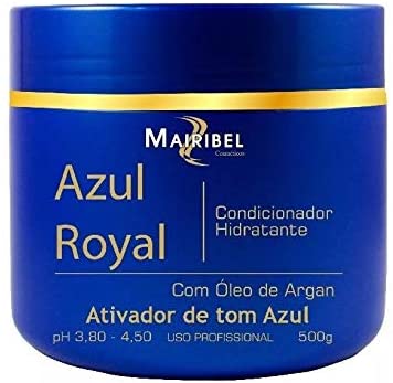 Máscara Mairibel Matizadora Azul Royal 500gr em Oferta na Shopee