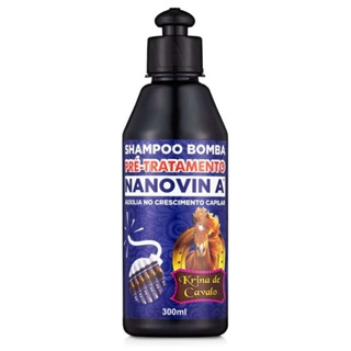 Nanovin A Shampoo Bomba Krina De Cavalo 300ml - T em Oferta na Shopee