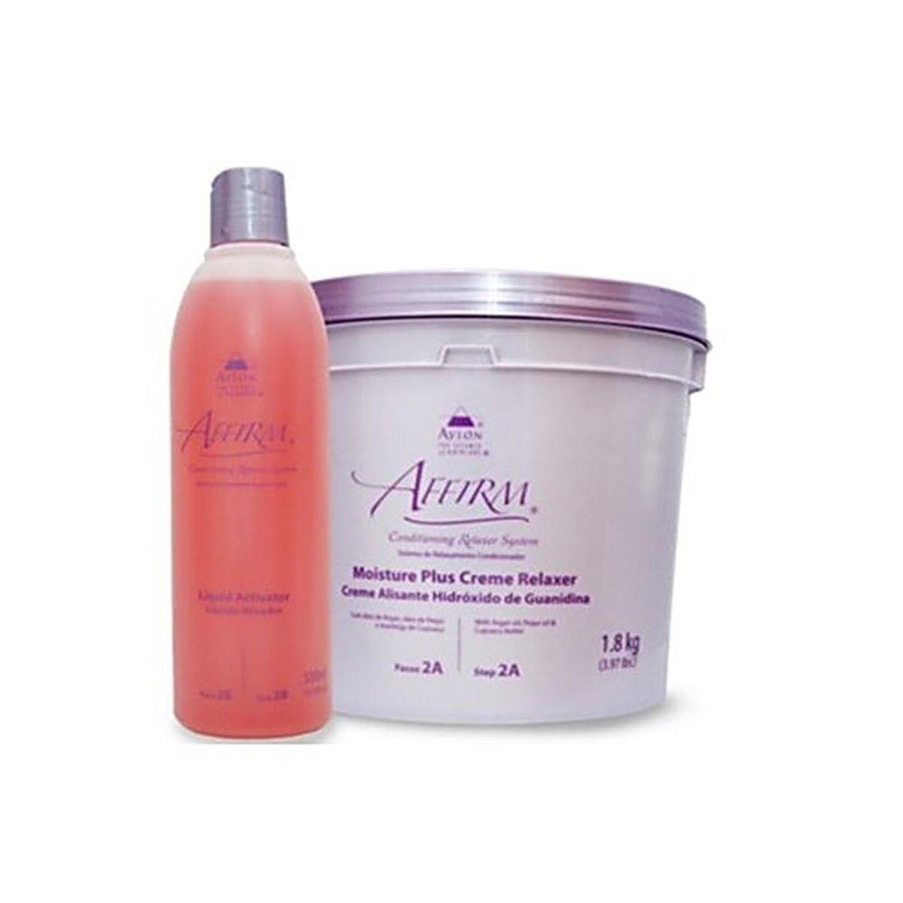 Avlon Affirm Relaxamento Refil Hidróxido de Guanidina 1,8Kg + Líquido Ativador 530ml. - G