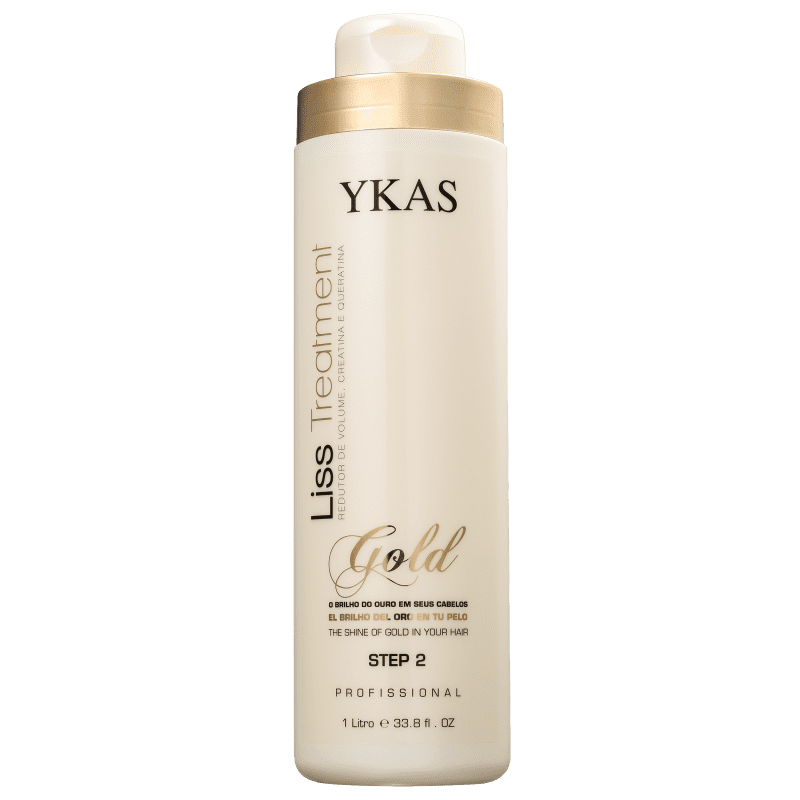 Redutor de Volume  Treatment Gold Step 2  Ykas Liss - 1L