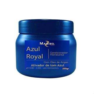 Máscara Mairibel Matizadora Azul Royal Óleo Argan 250gr em Oferta na Shopee