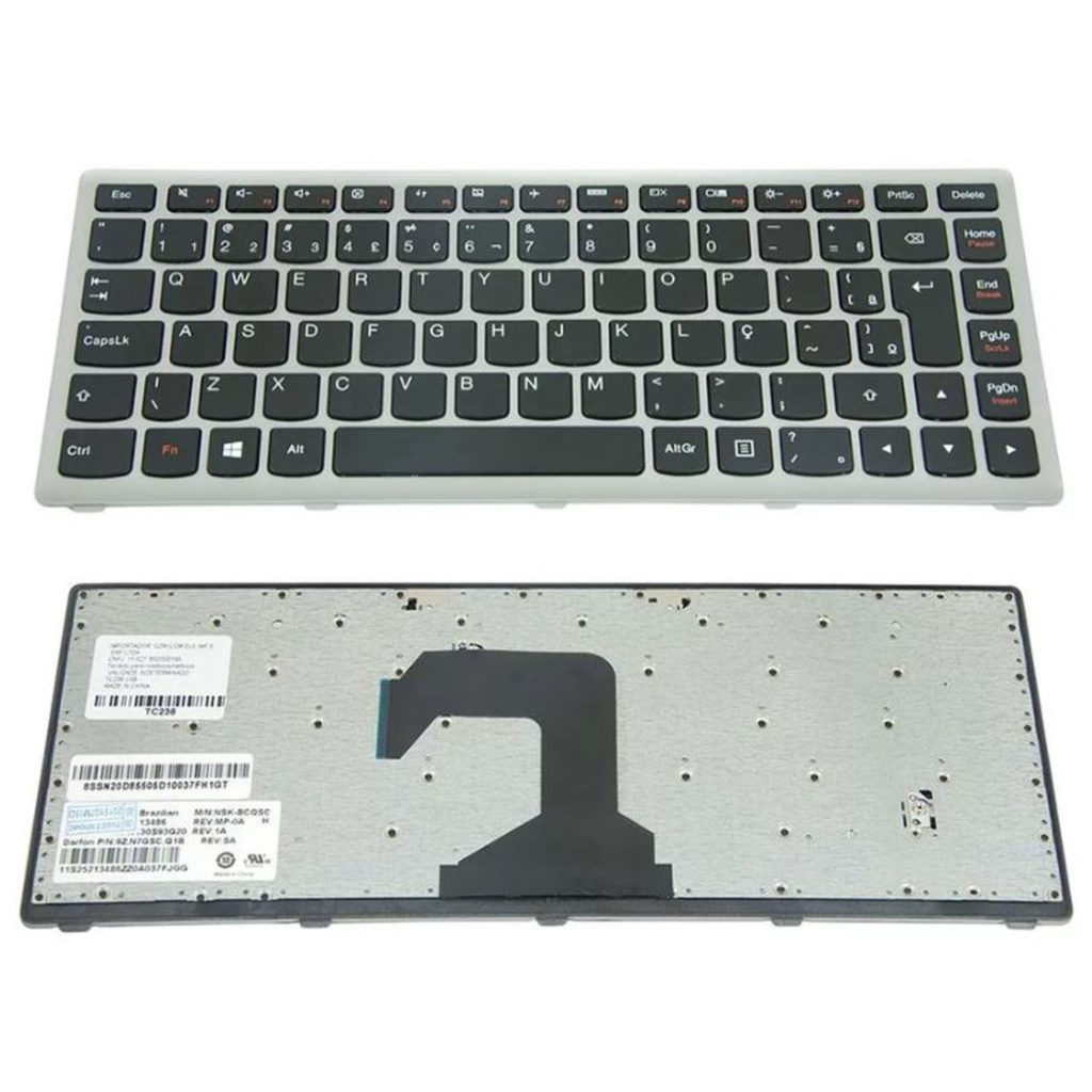 Teclado Para Notebook Lenovo Ideapad S400