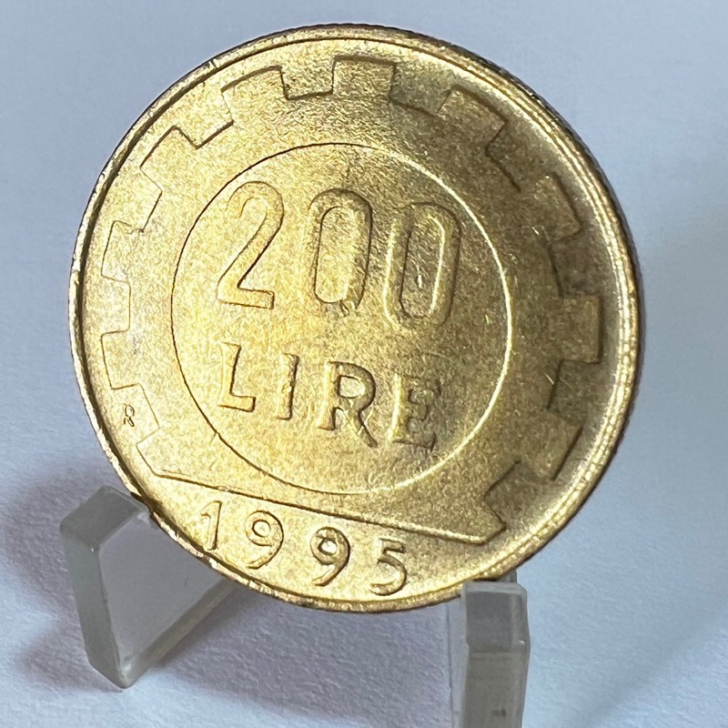 200 Liras Itália Moeda Estrangeira Italiana Lire Datas Variadas