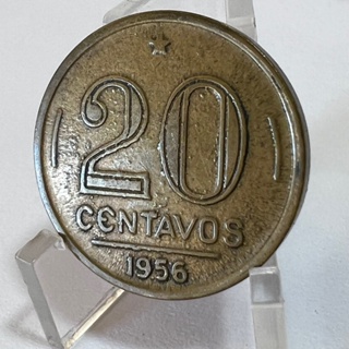 20 Centavos 1956 Moeda Rui Barbosa Bronze Aluminio em Oferta na Shopee