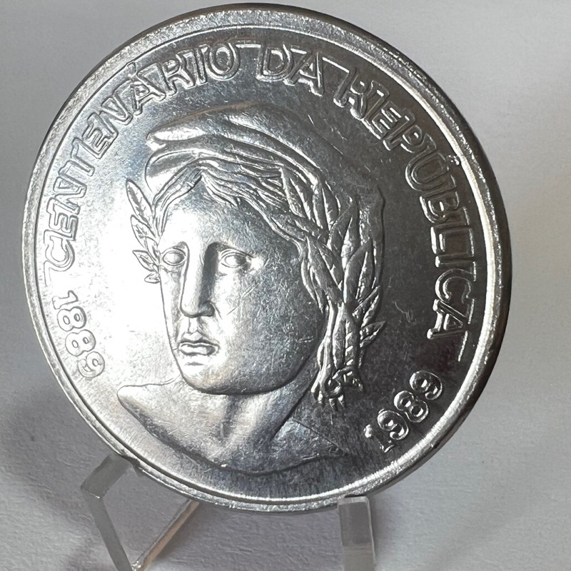 1 Cruzado Novo 1989 Moeda Comemorativa Centenário da República