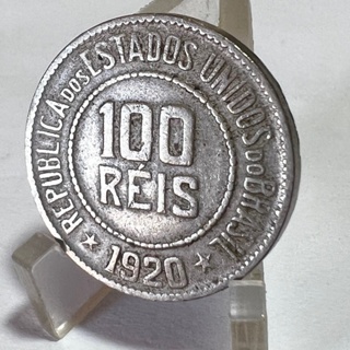 100 Réis 1920 Moeda da República em Oferta na Shopee