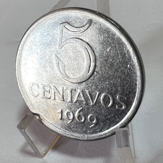 5 Centavos 1969 Moeda Efígie Aço em Oferta na Shopee