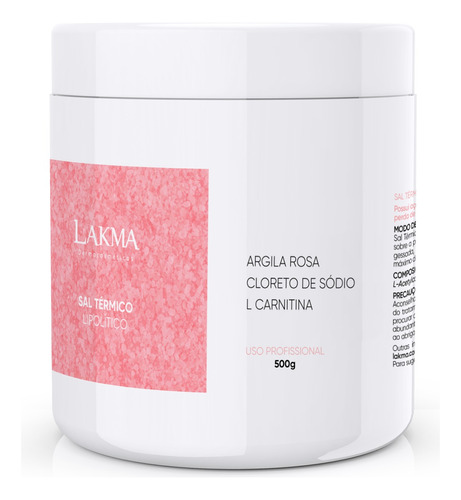 Sal Térmico Lipolítico (500g) Lakma