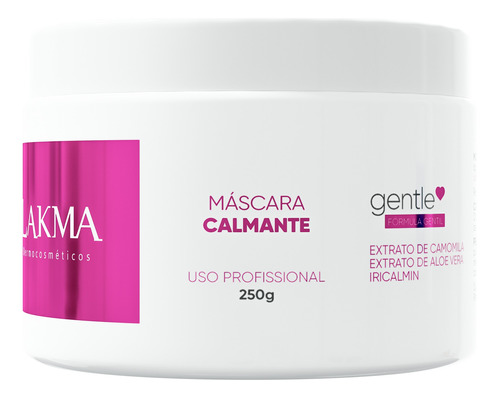 Mascara Calmante 250g Lakma em Oferta na Shopee