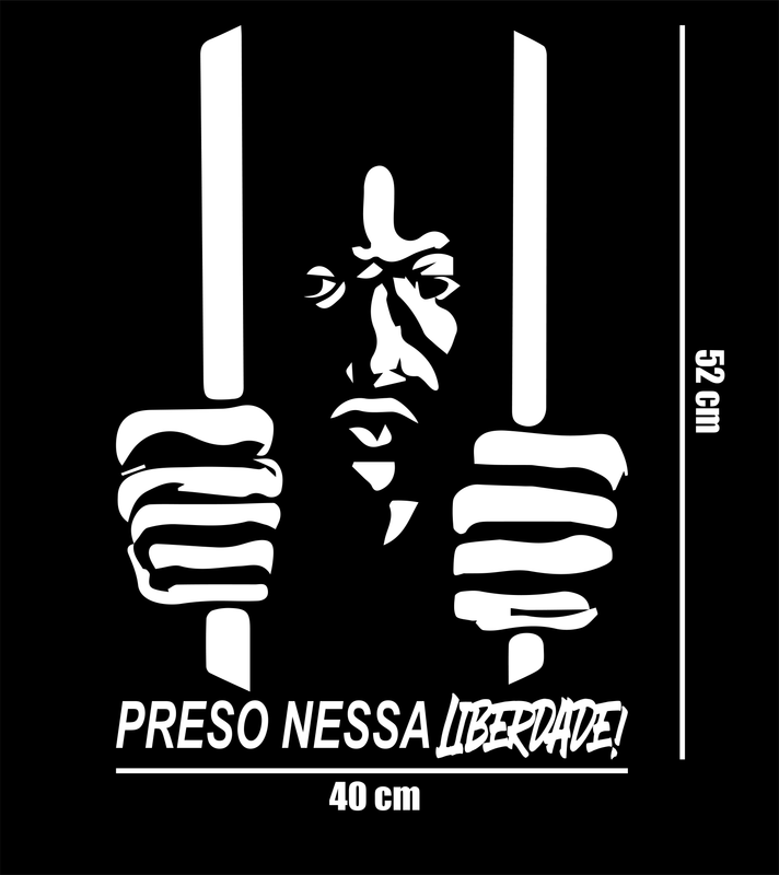 Adesivo Racionais - 52x40 - Vidro/Carro/Caminhão/Para-brisa