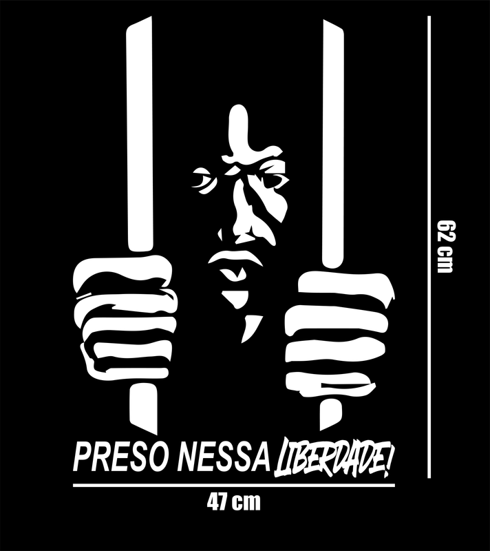 Adesivo Racionais - 62x47 - Vidro/Carro/Caminhão/Para-brisa