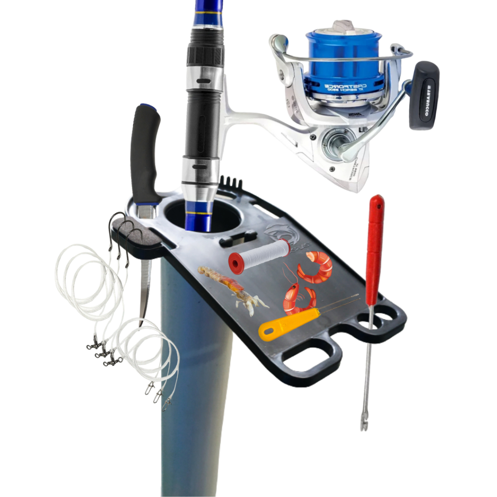 Bandeja Pratica Pesca Praia Secretaria Calão Espera Eficient em Oferta na Shopee