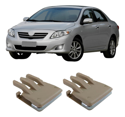 Par Botão Clip Direcionador Do Difusor Saida de Ar Lateral Corolla 2009 a 2014 - Lateral em Oferta na Shopee