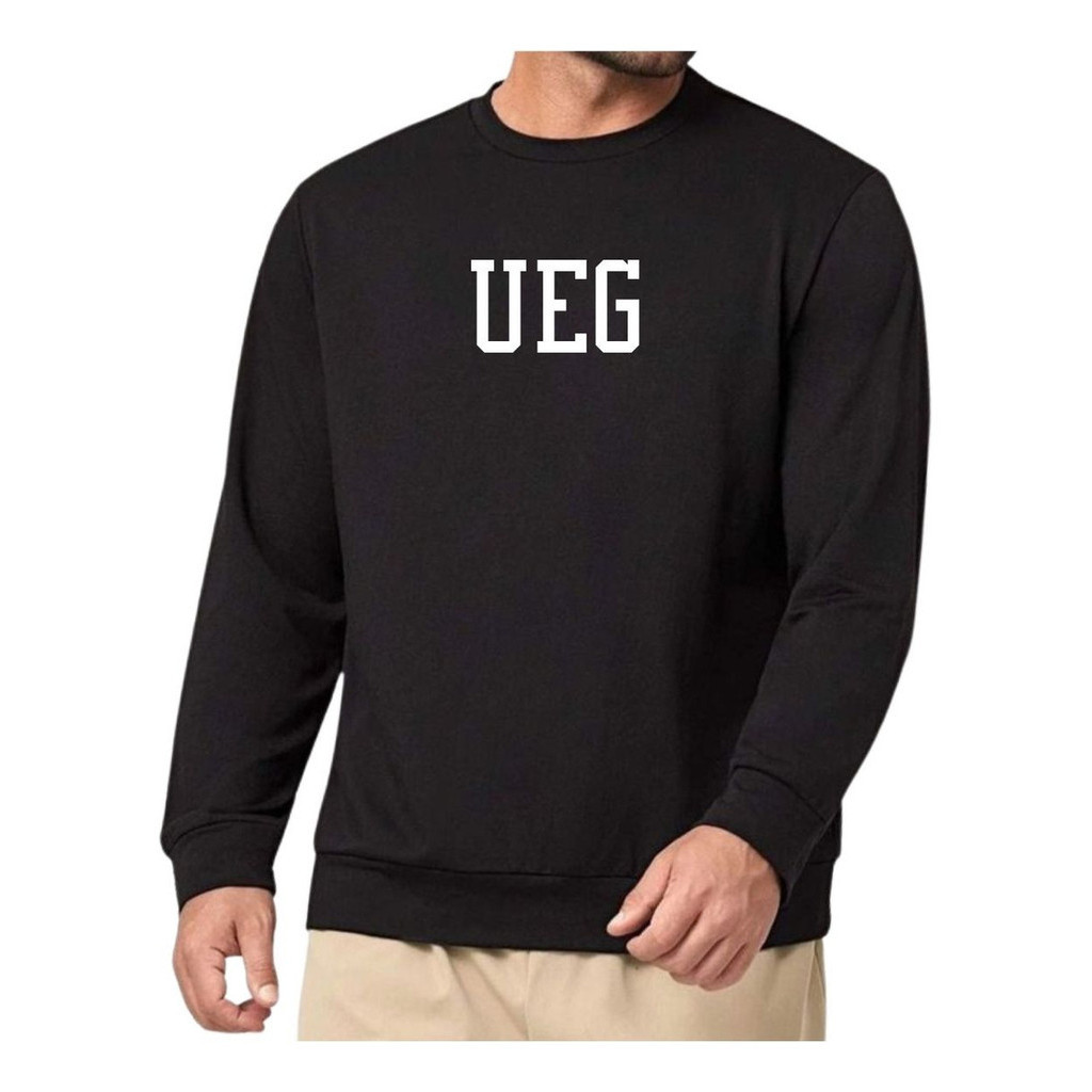 Blusa Moletom Gola Ueg Universidade Estadual De Goiás