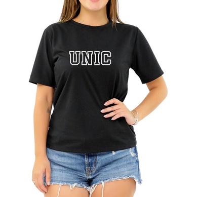 Camiseta Faculdade Unic Universidade De Cuiabá Mt Feminina
