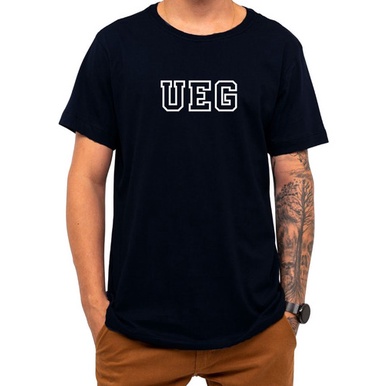 Camiseta Faculdade Ueg Universidade Estadual Goiás Estampado