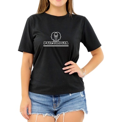 Camiseta Faculdade Psicologia Universidad Psicólogo Feminina