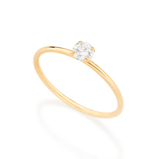 Rommanel Anel Solitário Com Zircônia 513053 Vb em Oferta na Shopee