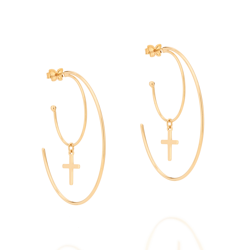 Brinco de Cruz Rommanel: Onde Comprar | BuscaProdutos