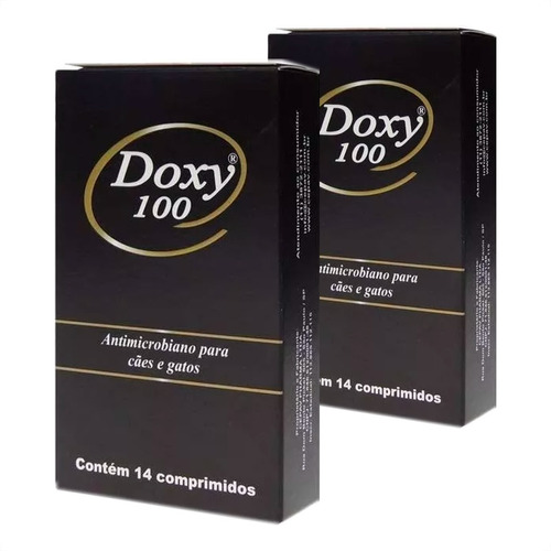 Kit 2 Antimicrobiano Cepav Doxy 100 - 14 Comprimidos em Oferta na Shopee