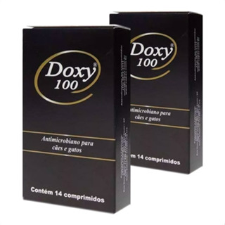 Kit 2 Antimicrobiano Cepav Doxy 100 - 14 Comprimidos em Oferta na Shopee
