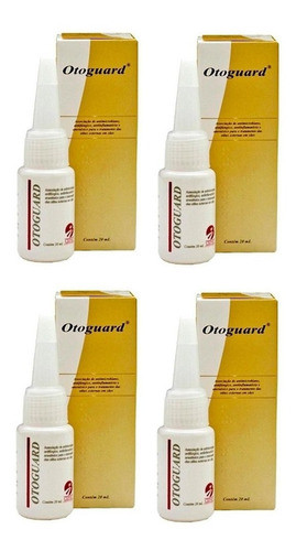 Kit 4 Solução Otológica Cepav Otoguard - 20 mL em Oferta na Shopee