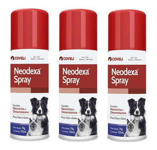 Kit 3 Neodexa Coveli em Spray - 74 g em Oferta na Shopee
