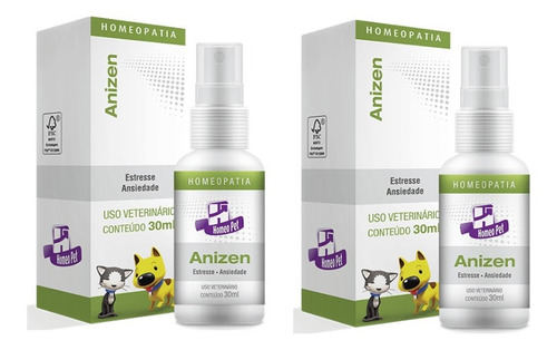 Kit 2 Sistema de Terapia Real H Homeo Pet Anizen - 30 mL em Oferta na Shopee