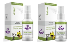 Kit 2 Sistema de Terapia Real H Homeo Pet Anizen - 30 mL