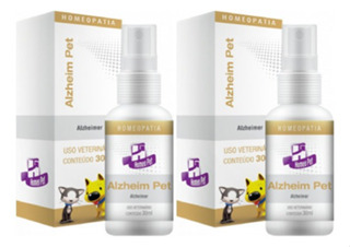 Kit 2 Sistema de Terapia Real H Homeo Pet Alzheim Pet - 30 mL em Oferta na Shopee