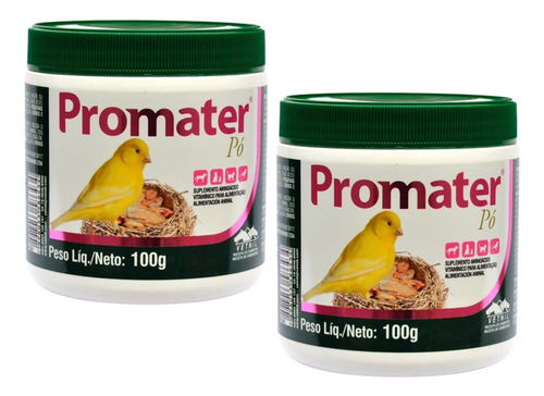 Kit 2 Suplemento Vetnil Promater Pet em Pó - 100 g em Oferta na Shopee