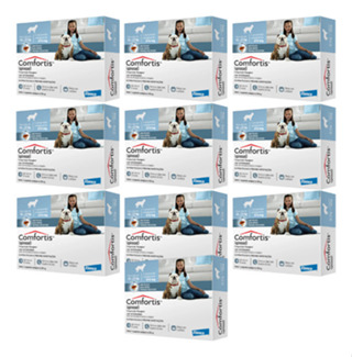 Kit 10 Comfortis Elanco 810mg para Cães de 18 a 27kg - 1 Comprimido em Oferta na Shopee