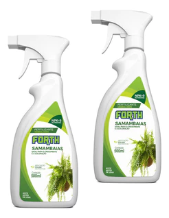 Kit 2 Forth Samambaias Fertilizante Líquido Pronto para Uso - 500 mL
