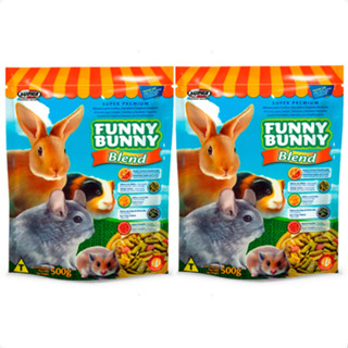 Kit 2 Ração Funny Bunny 500 gr Blend Coelhos e Pequenos Roedores em Oferta na Shopee